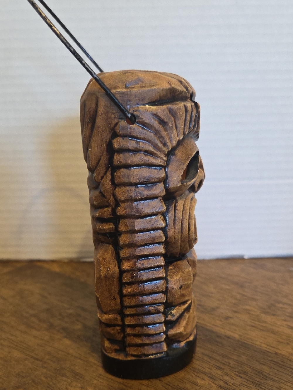 Vintage Ceramic Tiki Lantern Tea Light Holder Decorative Accent Made In Japan - Picture 3 of 10
